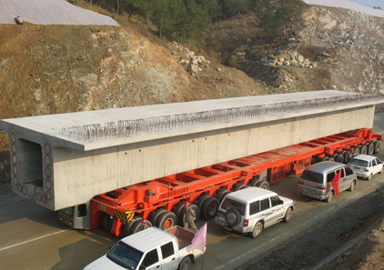 龍派輪胎式運梁車(chē)的炮車(chē)廠(chǎng)家